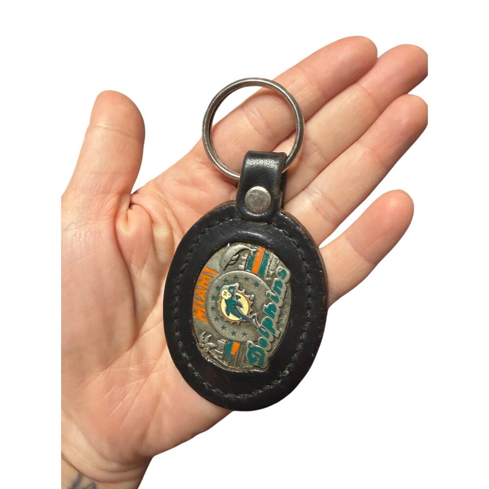 Vintage Team NFL 1995 Miami Dolphins Keyfob
